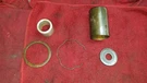 YZ490 Yamaha 1987 Fork Snap Ring, Spacer, Taper Spindle, Washer. Fixed Price $21.30.