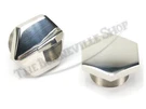 Triumph Bsa 500 650 Stainless Fork Top Nuts U.k. Made 1968-74 Pn# 97-2245. Fixed Price $75.15.