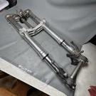 2007 2008 Kawasaki Ninja ZX6R ZX600P Front Forks Legs Straight Assembly Oem. Fixed Price $199.99.