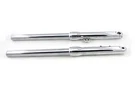 49MM Fork Assembly With Chrome Sliders Fits Harley Davidson V-twin 24-097. Fixed Price $681.82.