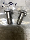 Nos Yamaha New Fork Cap Bolts (2) R3 YR1 YR2 DS6B YDS5 156-23111-01-00 #129. Fixed Price $29.99.