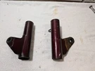 Yamaha Tx 750 1972 1973 1974 Front Fork Upper Cover Top Guard Shield Cowl. Fixed Price $50.00.