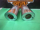 Harley Fl Other's Choice Of Nos/used Oem Pair Polished Upper Fork Slider Covers. Fixed Price $37.95.