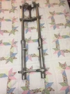 1986 Kawasaki EN450 454LTD Front End Forks Triple Trees Bar Clamps With Axle. Fixed Price $90.00.