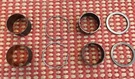 02-09 Honda VFR800 Interceptor 99-03 CBR1100 Super Black Bird Fork Rebuild Kit. Fixed Price $29.98.