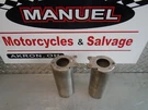 09 Yamaha XV1700 Road Star Silverado Lower Fork Tube Covers 5MB-23123-00-00. Fixed Price $29.95.