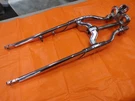 Harley '00-'06 Softail Springer Fxsts Chrome Main Fork Legs 45569-00. Fixed Price $999.00.