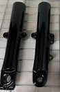 Harley Single Disc Fork Legs Touring Custom Gloss Black Slider 2014 -23 Exchange. Fixed Price $350.00.