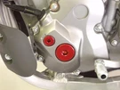 Works Connection Engine Plugs Aluminum Red Fits Suzuki RM-Z450/RM-Z250/RMX450Z. Fixed Price $46.00.