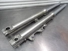 99 Harley-davidson Dyna Fxd Forks / Front End Suspension 39MM 33" Length. Fixed Price $599.45.