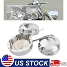 Upper Chrome Front Fork Stem Nut Covers Cap Bolt Harley Softail Sportster. Fixed Price $23.12.