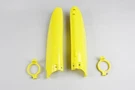 Ufo Yellow Fork Tube Protectors / Guards Suzuki RM125 99-03, RM250. Fixed Price $34.95.