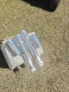 Harley Polished Fatboy Softail Fork Legs & Cowbells 2000-2006. Fixed Price $299.00.