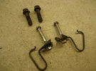 1979-1981 Honda CB750K Front Fork Clamp Bolts Upper Lower W/ Guide Oem. Fixed Price $18.90.
