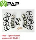 Yamaha XV17 Pcm Roadstar Midnight Warrior 2008 Front Brake Piston Rebuild Kit. Fixed Price $226.06.