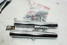00-07 Harley Touring Arlen Ness Hot Leg Front Fork Lowers Chrome 41MM. Fixed Price $350.00.