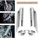 Chrome Lower Fork Leg Covers Harley Touring Electra Glide Ultra Classic Flht. Fixed Price $25.98.