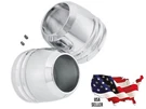 Chrome 46889 Front Fork Slider Dust Covers Harley Dyna Super Wide Glide 06-2017. Fixed Price $34.98.