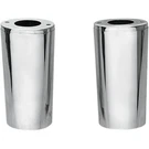 Drag Specialties 0411-0012 Chrome Fork Slider Covers Extended +2". Fixed Price $99.46.