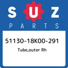 51130-18K00-291 Suzuki Tube,outer Rh 5113018K00291, New Genuine Oem Part. Fixed Price $428.51.