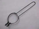 Suzuki PE250B 1977 51572-41410 Lh Fork Boot Clamp With Cable Guide. Fixed Price $29.99.