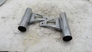 1985 Kawasaki ZN700 Ltd Shaft Left & Right Headlight Bracket Fork Cover. Fixed Price $9.95.