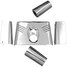 Chrome Ribbed 5-PIECE Fork Tin Set Harley Flst Softail 86-17. Fixed Price $171.55.