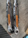 2009 Harley Fxcwc Softail Rocker Chrome Front Fork Leg Set 46950-08 46953-08. Fixed Price $499.99.