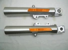 Pair Stock Oem Lower Fork Sliders New Take Off Harley Touring '00-'13. Fixed Price $179.99.