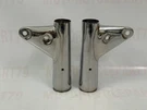 1972-1974 Honda CL350 Front Fork Ears Cover, K4 K5 Headlight Stay Holder.. Fixed Price $209.99.