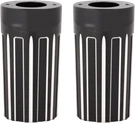 Arlen Ness 10 Gauge Black Upper Slider Hot Legs Covers Cow Bells Harley 86-13. Fixed Price $284.95.