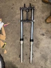 80 Yamaha YZ-465, YZ-250 43MM Front Forks, 3R423101L0. Fixed Price $149.00.