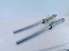 1988-1997 Yamaha Virago XV750 Left/right Front Wheel Fork Shock Tubes Bent. Fixed Price $49.95.