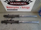 98-99 Kawasaki Ninja ZX6R Oem Front Forks Shock Suspension Set Pair 44082-1056. Fixed Price $129.95.