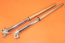2005 04-09 CRF250R Showa 47 Front Fork Set Shock Absorber Suspension Leg. Fixed Price $379.99.