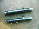 1980-81 Suzuki GS250T X Oem Front Fork Tubes Lowers Legs 51130-44033 51140-44031. Fixed Price $35.99.