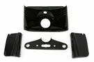Replica Triple Tree Cover Kit Black For Harley Davidson By V-twin. Fixed Price $166.73.