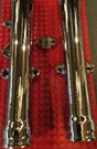 Harley G588 Fxdwg Fxstc Wide Glide Oem Chrome Slider Fork Legs 91-99 Exchange. Fixed Price $389.00.