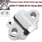 41MM Alloy Front Fork Axle Cap Harley Touring Dyna Softail 45832-77 45836-48. Fixed Price $14.25.