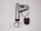 Kawasaki KZ750 B3 B4 Headlight Bracket Fork Cover Right 44034-076. Fixed Price $39.95.