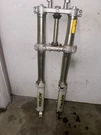 2000 Kawasaki KX-125 Front Forks And Triple Clamps, 44075-1106-14. Fixed Price $249.00.