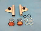 1973-1977 Suzuki Ts Headlight Mounting Ears & Reflectors TC125. Fixed Price $119.97.