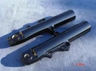 Harley Gloss Black Lower Fork Legs 14-23 Touring Road Glide Fltr Exchange Prog. Fixed Price $239.00.