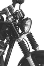 Bikers Choice 39MM Black Short Fork Boots Pr. Fixed Price $48.47.