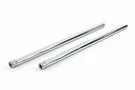 Chrome Fork Tube Set 8 Over Stock Harley Davidson By V-twin. Fixed Price $247.21.