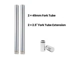 49MM Fork Tubes W/ 2.5" Extensions Harley Dyna Fxdb Fxdl 06-17 Fxdc 06-14. Fixed Price $249.98.
