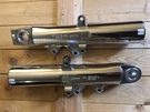 Harley Chrome Lower Fork Sliders Legs Various Touring 2024 Up Davidson. Fixed Price $510.00.
