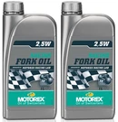 Bottles Motorex 2.5W Racing Fork Oil Low Friction Motorcycle 1L. Fixed Price $44.99.