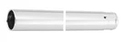 Custom 41MM Show Chrome Fork Tubes - 22.25IN. Motorcycle Street 2001UC. Fixed Price $646.16.