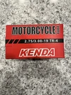 Kenda Standard Tire Inner Tube 2.75/3.00-19 TR-4 Stem (05193420). Fixed Price $12.00.